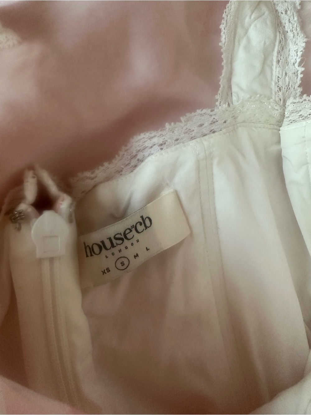 House of CB Strawberry Shortcake Gingham Corset Mini Dress - Picture 3 of 4